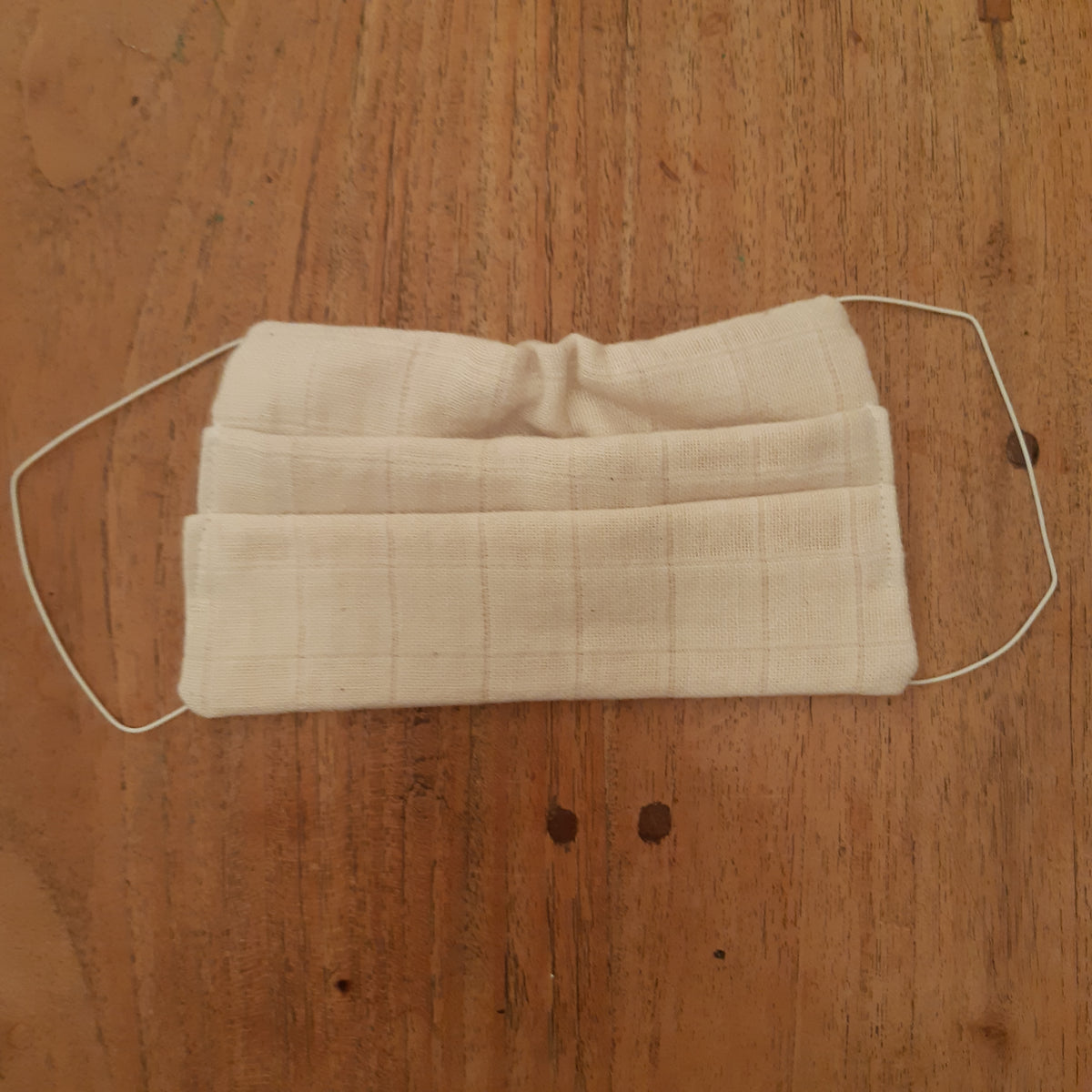 masque protection coton elastique 2 plis face visage coton biologique double gazefabrication artisanale france 